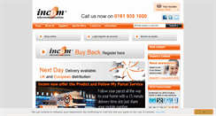 Desktop Screenshot of incomtelecoms.co.uk
